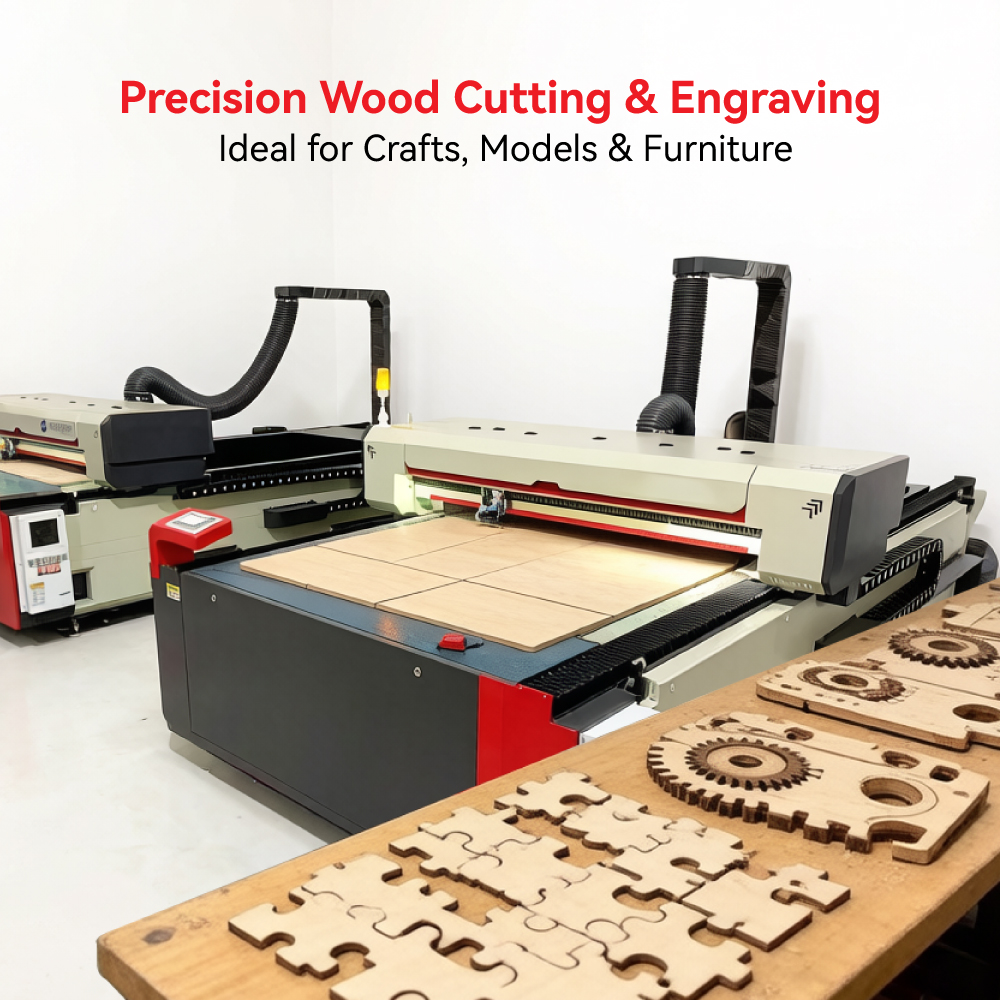 Best Selling 1325 CO2 CNC Laser Cutter for Acrylic MDF Wood Fabric Leather Rubber Nonmetal Cutting Machine High-Accuracy