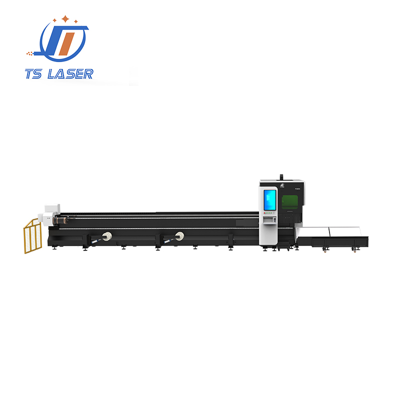 6000W 12000W Laser Pipe Cutting Machine6024 6036 9045 with Auto Loading &amp; Unloading System for Heavy Duty Tube Processing