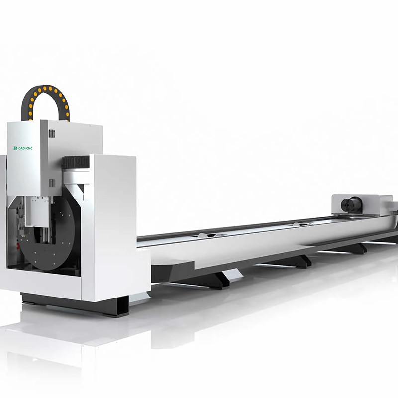 DADI Laser 2025 Latest Automatic CNC Laser Tube Cutter Unloading/Loading System Water for High Volume Metal Production AI BMP