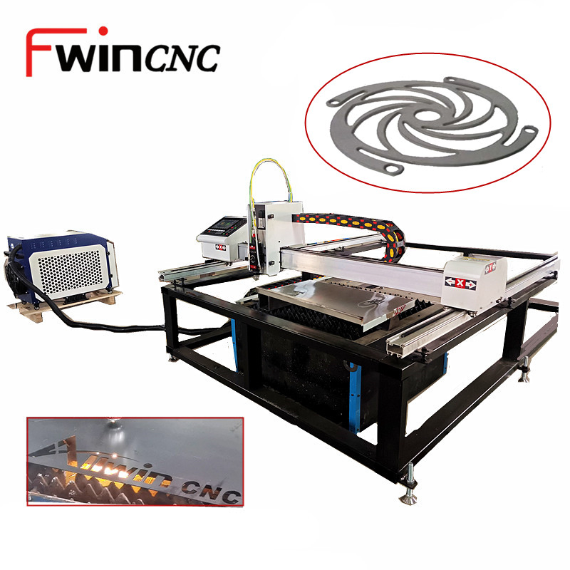 Compact Portable Gantry Laser Cutting Equipment with Plasma System for Metal Sheet