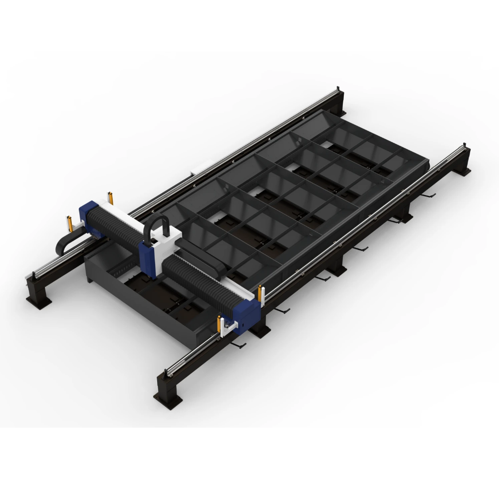 High Precision 3200*1600mm 2500W Support Ultra-high Laser Power CNC Gantry Laser Cutting Machine for Carbon Steel