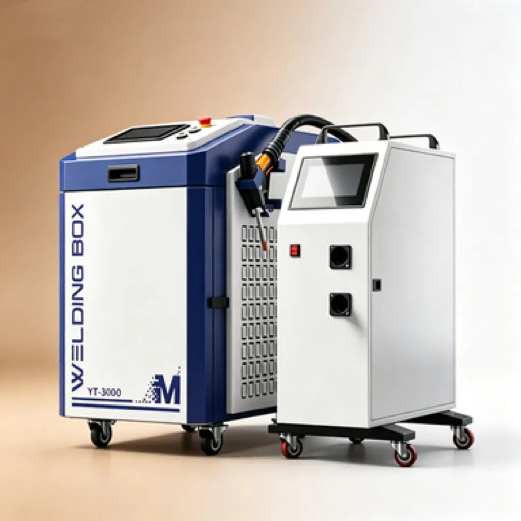 3000W Industrial Handheld Laser Welder Thick Stainless Steel Processing Equipment