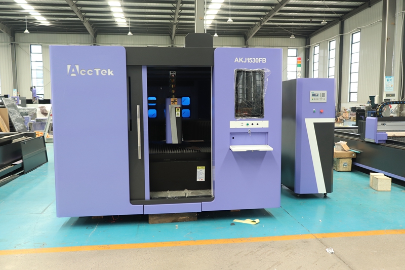 Aircraft Grade Aluminium Beam Fully Enclosed Large Fibre Laser Cutting Machine for Automotive Aerospace Industrial Manufacturing