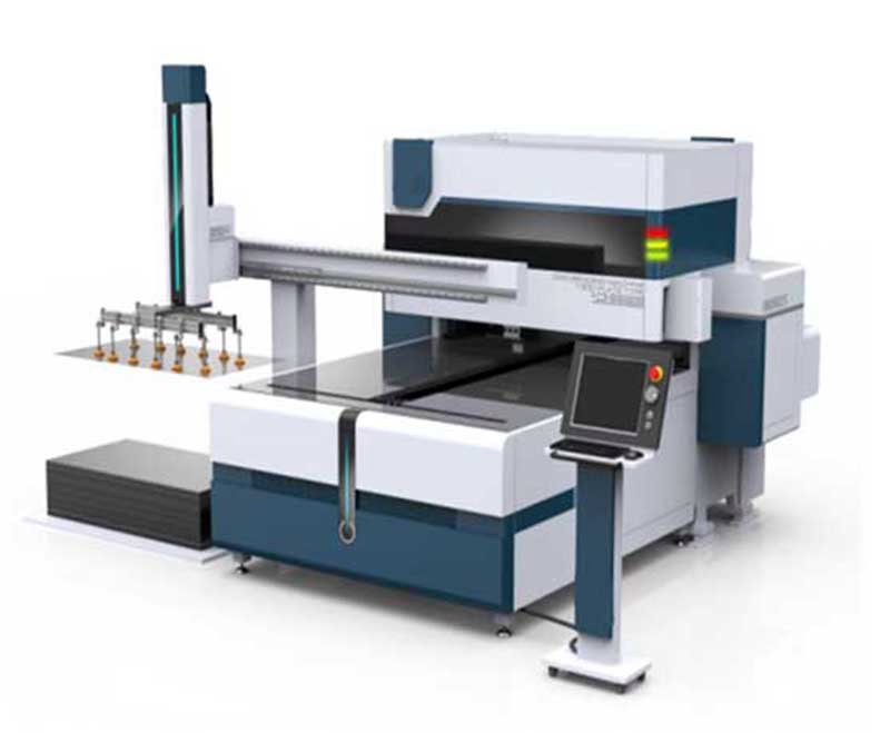 Standard Clean Material Laser Cutting Flexible Production Line