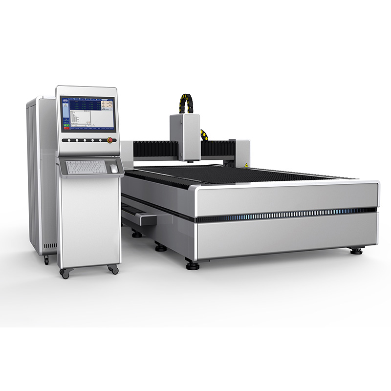 Laser cutting machine full view