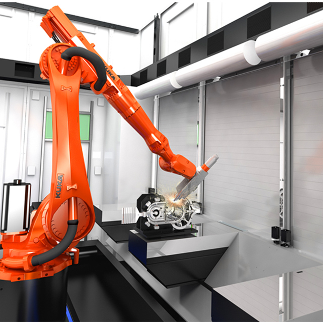 Golden Laser 3D Robot Fiber Laser Metal Cutting Machine for Automotive Parts Raycus Raytools Cypcut Control System CNC Software