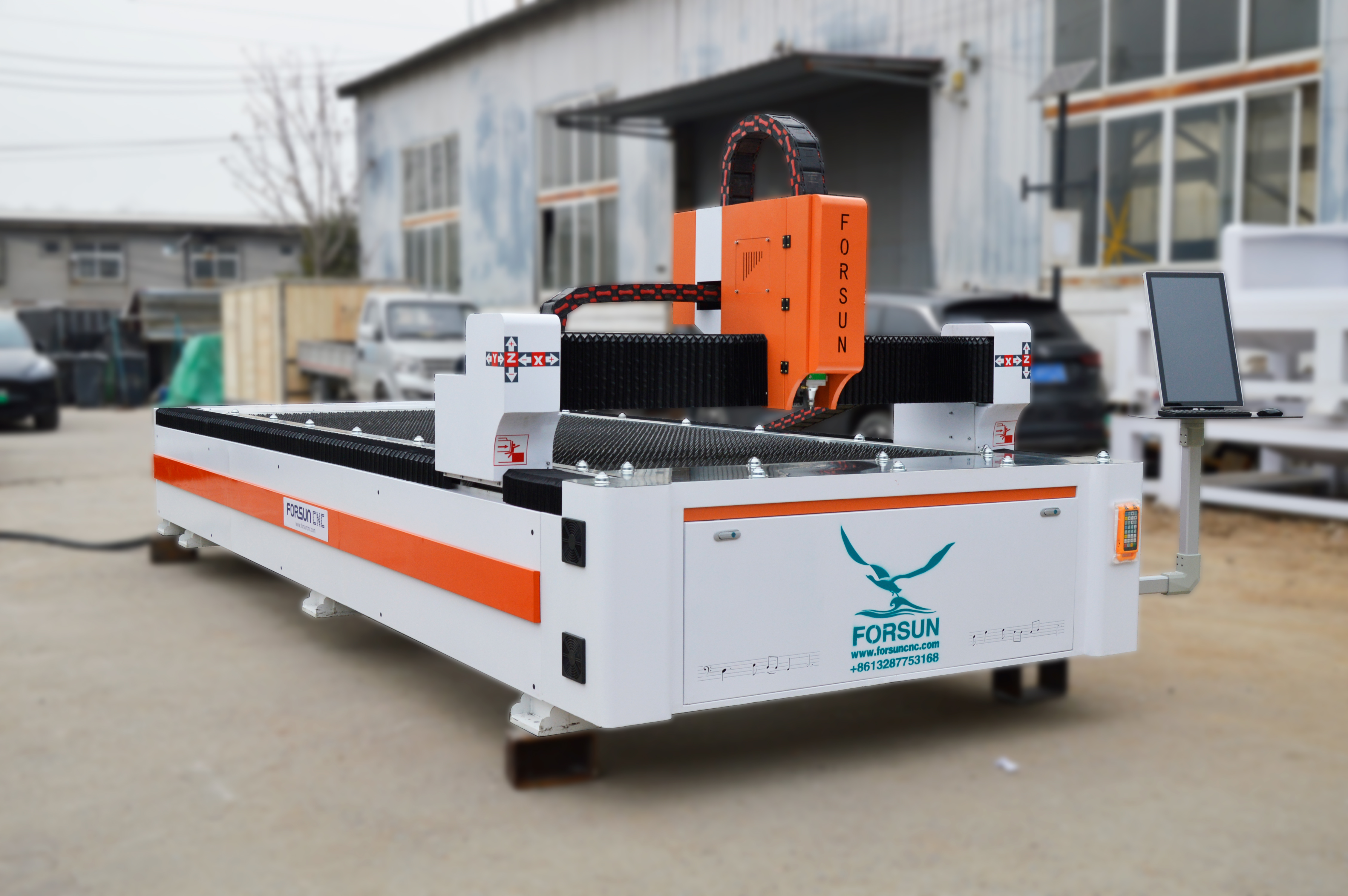 2000W Aluminum Stainless Steel Rolled Loading and Unloading Coil Sheet Roll Automatic Fiber Laser Cutting Machine for Steel