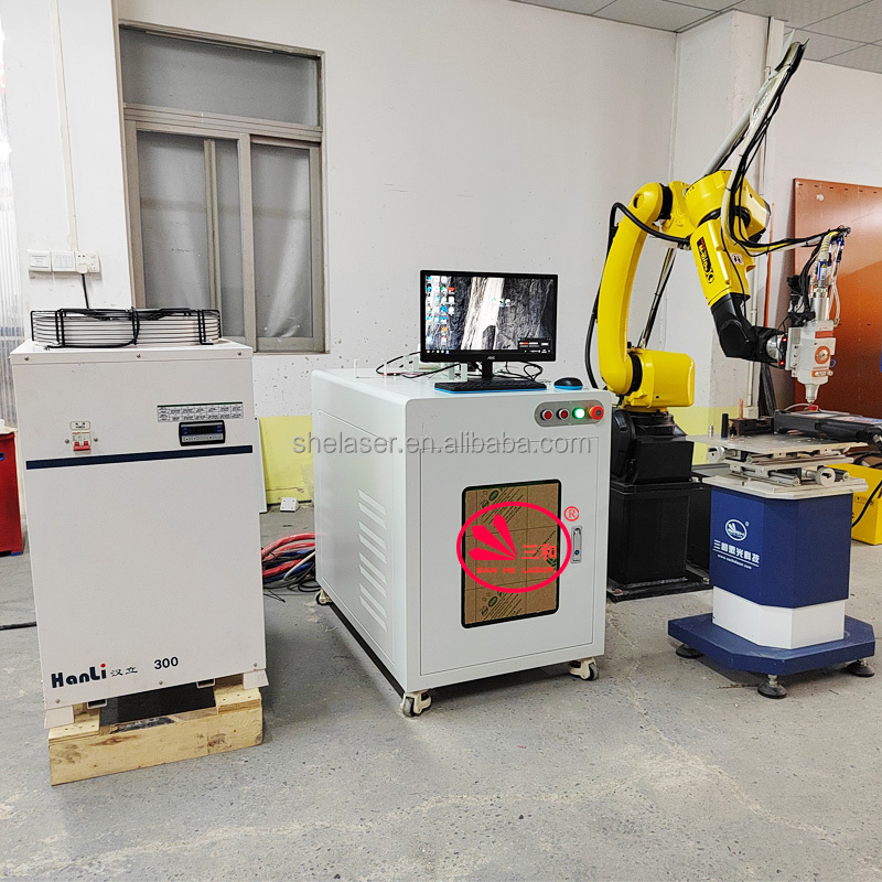 3000w 6 Axis Robot Arm System Automatic Roboter Metal Fiber Laser Cutting Machine Laser Cutter