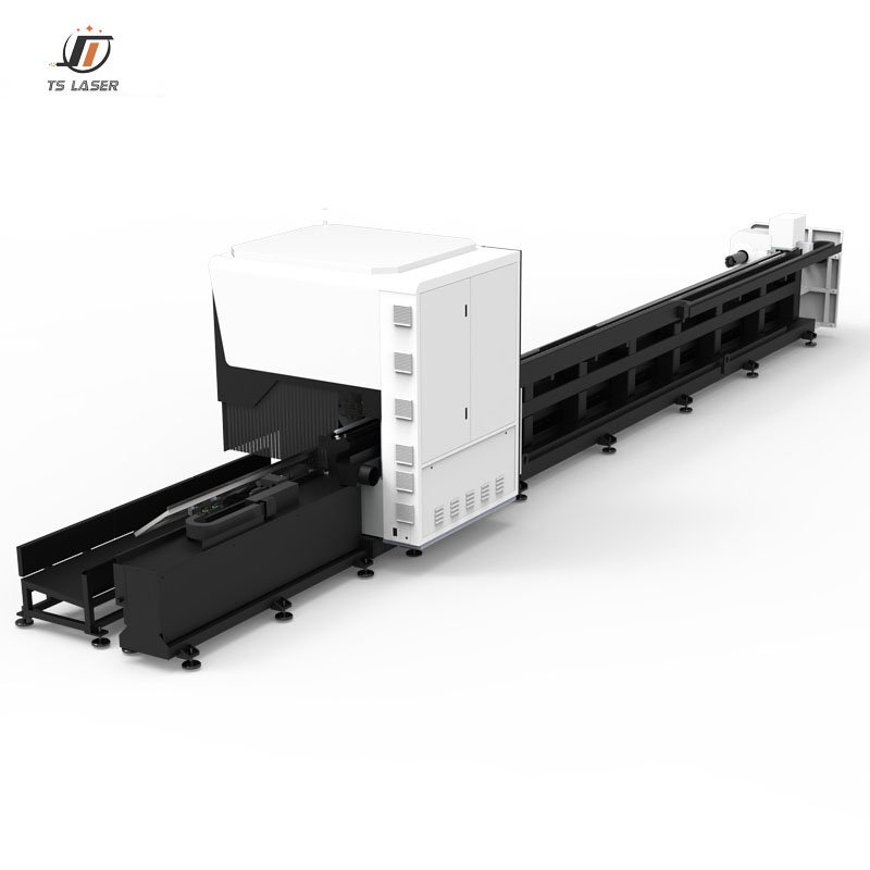 CNC Laser Cutting Machine Manual Feeding, Servo-driven Unloading, Two Chucks, Factory Direct Sales.
