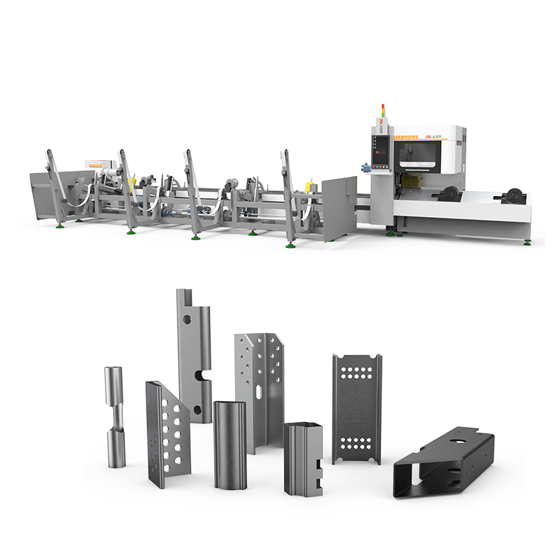 Hot Selling Fully Automatic Loading 1500w 3000w Tube Laser Cutting Machine