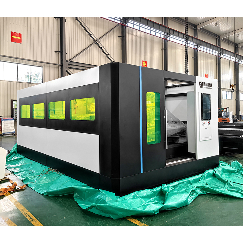 Metal sheet fiber laser cutting machine