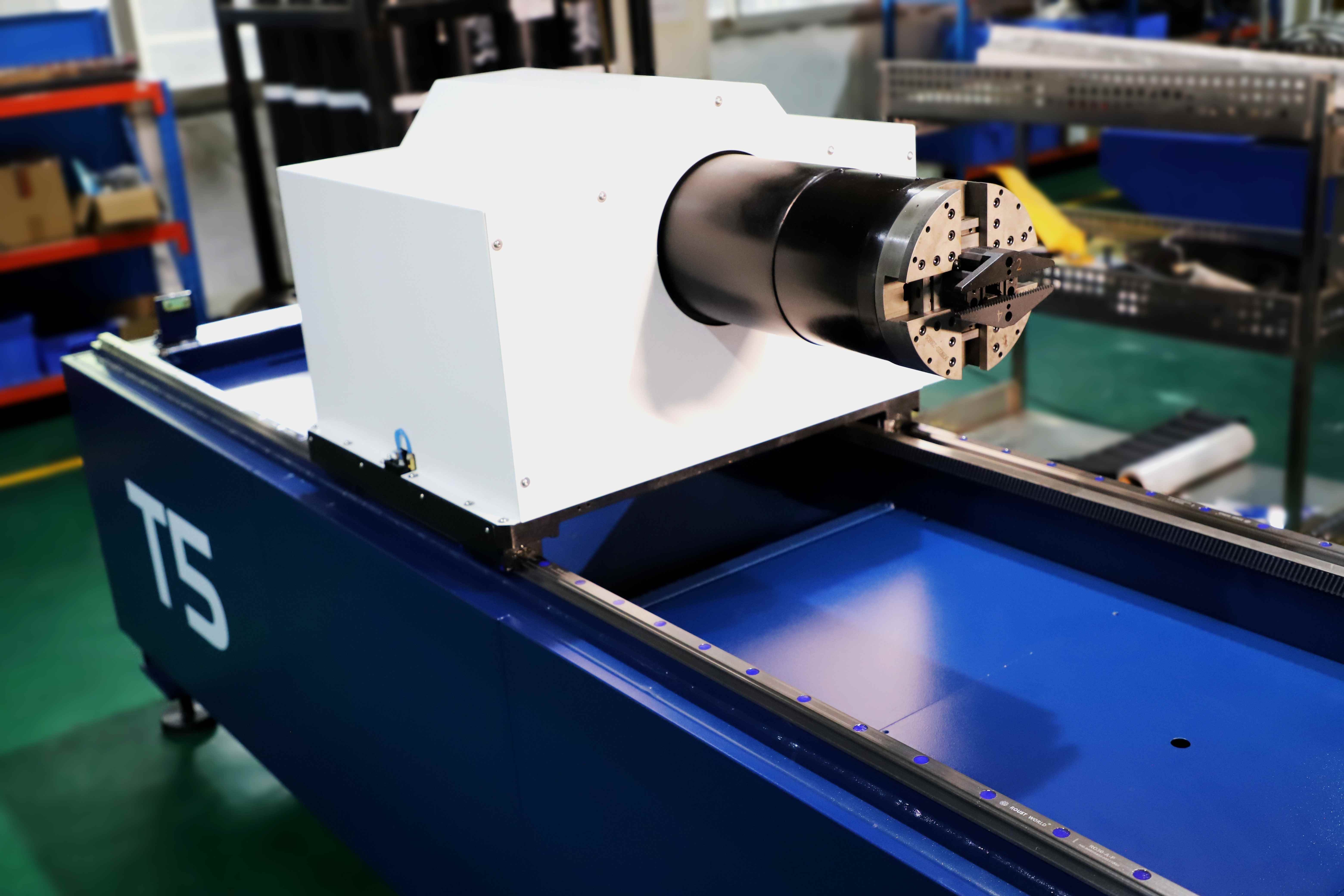 Hans Laser T5A Metal Tube Laser Cutting Machine 6m 1500w-6000w Round Pipe Laser Cutting Machine