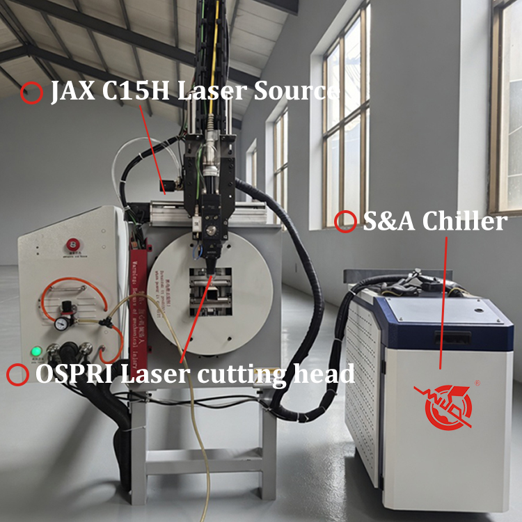 Mini 1500W CNC Fiber Laser Metal Pipe Tube Cutting Machine High-Accuracy Easy To Operate For Square And Round Tubes