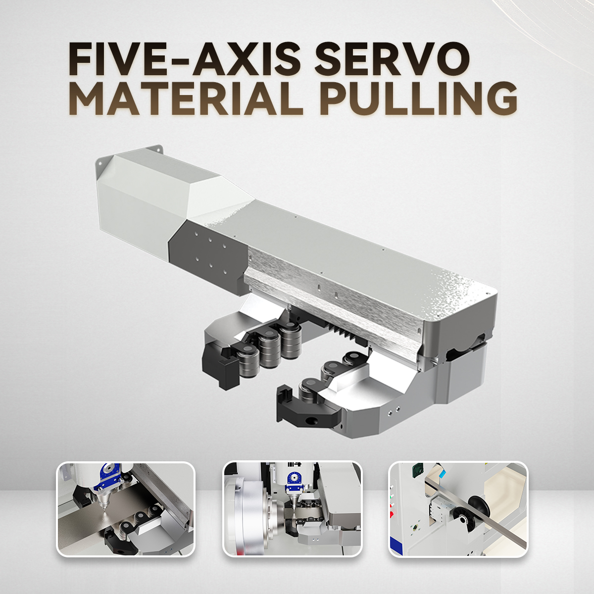 Automatic CNC Fiber Laser Tube Cutting Machine for Automotive Metal Pipe Fittings 3D Feature Water Cooling CE Certified BMP