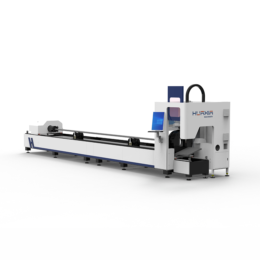 Huaxia Tube Steel Metal Pipe Laser Cutting Machine With Fiber Laser 20mm Thickness Tube Laser Cutter Stainless Steel