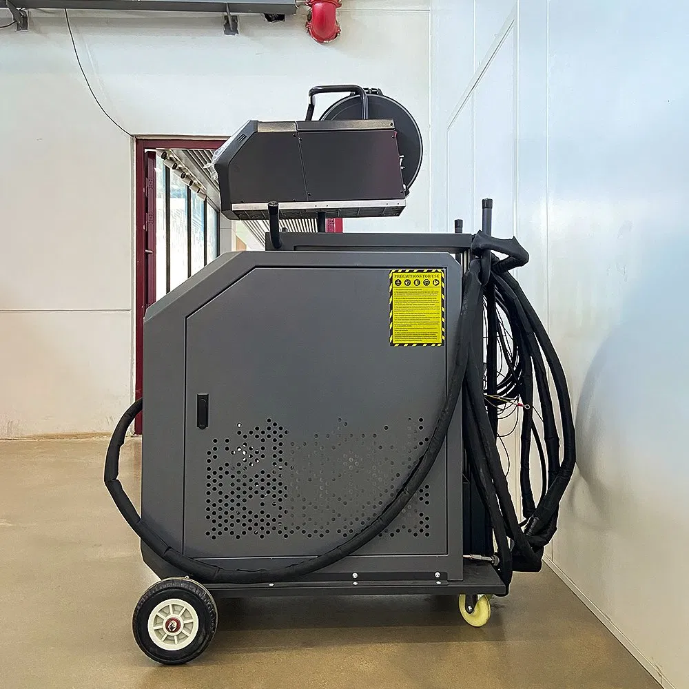 Air Cooling Fiber Laser Welding Equipment with Dual Wire Feeding for Fabrication