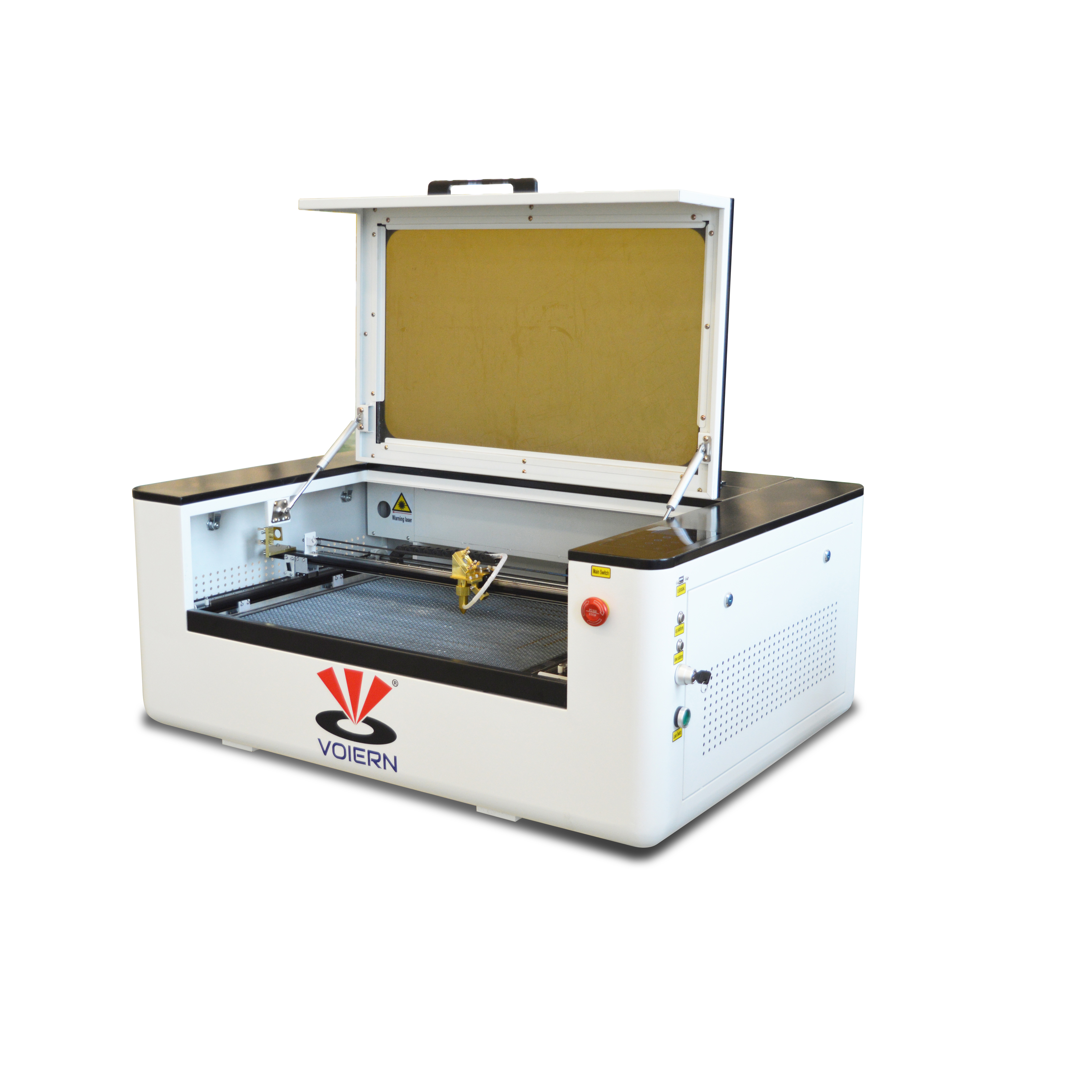 VOIERN Desktop CO2 Laser Engraver Models 6090 4060 1390 Water-Cooled Laser Engraving Machine Metal Leather DXF DST PLT Ruida AI