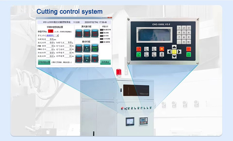 Industrial Laser Cutting Robot 1.5~3KW High-power Metal Sheet Welding and Cutting Robotic Arm
