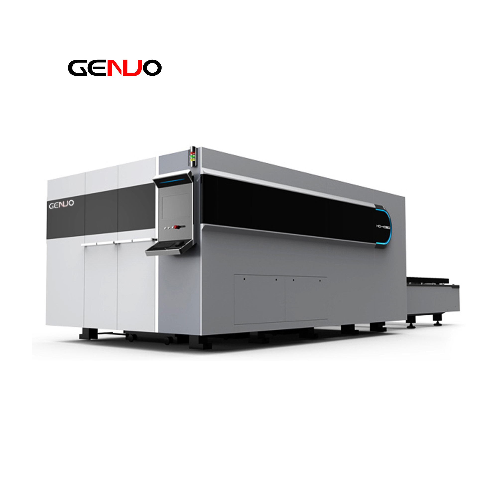 Closed Type Laser Cutting Machine Equipped with Reliable Transmission Parts for Hardware Automotive Parts Cutting
