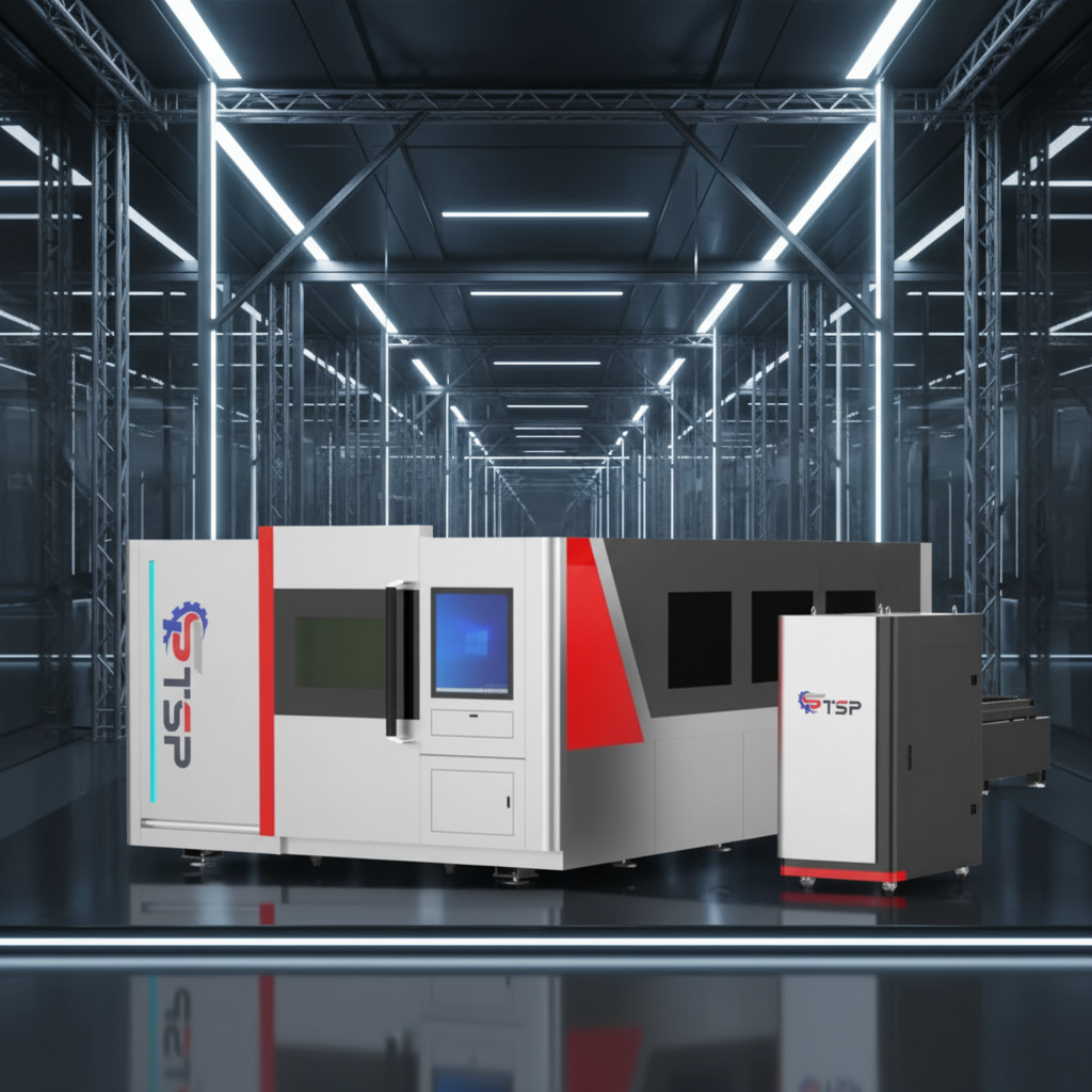 P3015 Fiber Laser Cutting Machine 3000x1500mm CNC Metal Laser Cutter with Full Enclosure