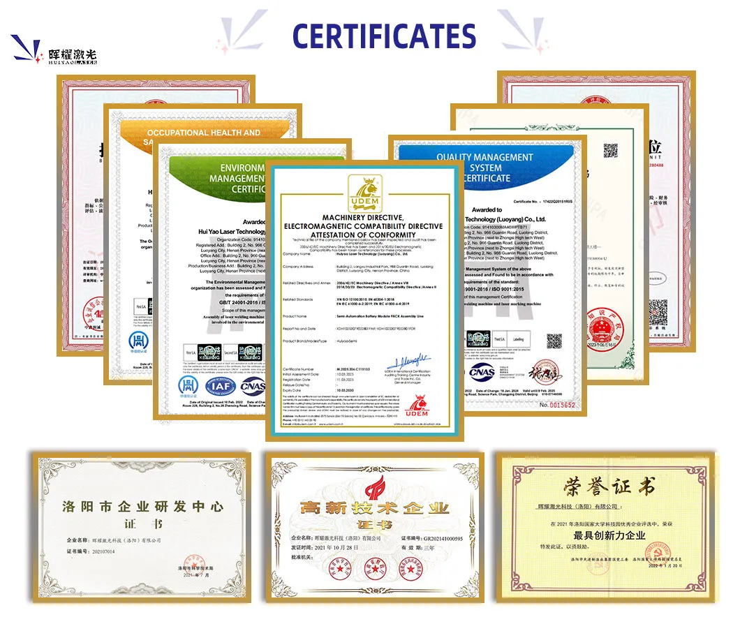 Certifications