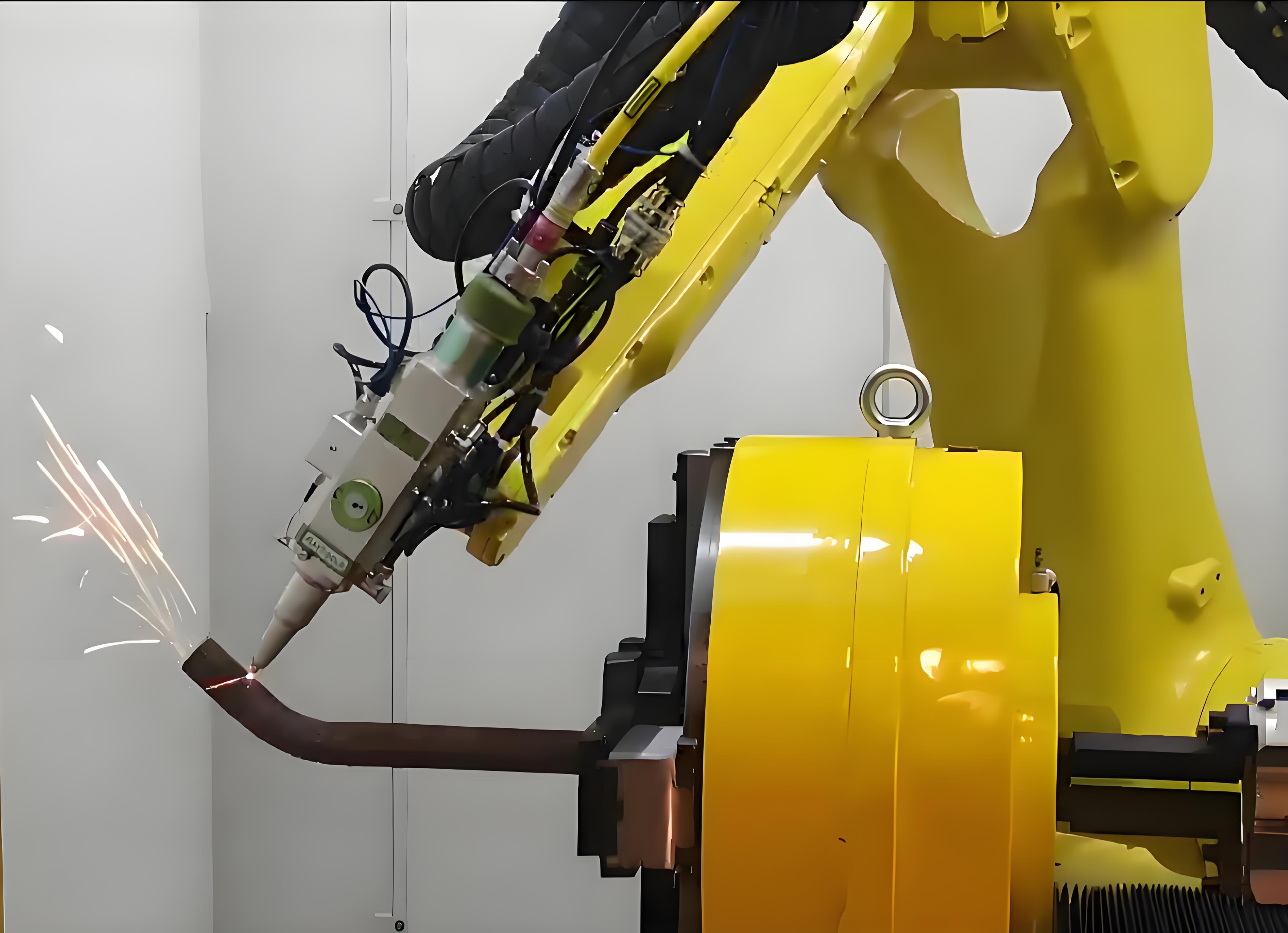 Fiber Robotic Laser Cutting Machine with Offline Programming System 1500w 2000w 3000w 6000w Automatic 6 Axis Robot Arm Cutter