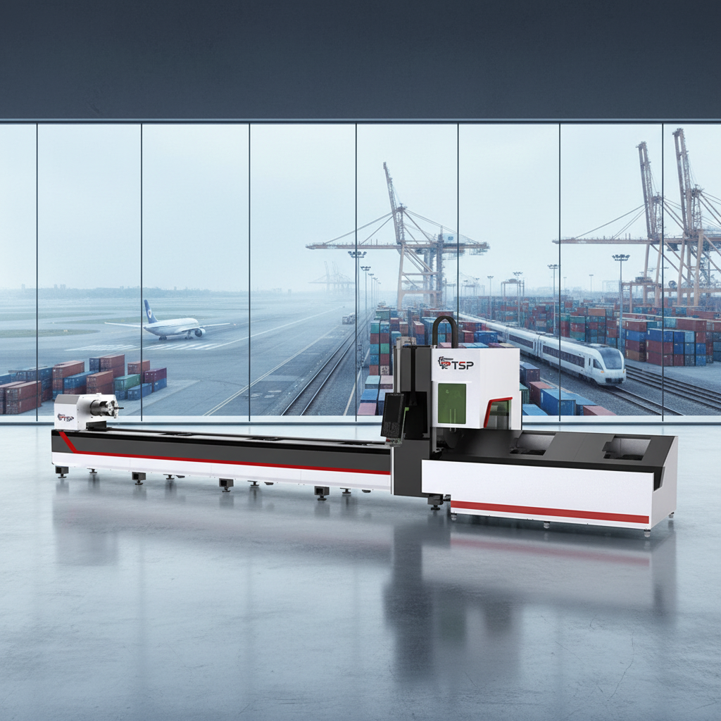 T6035 Automatic Loading Fiber Laser Tube Cutting Machine 6000W 12000W 20000W Metal Pipe Cutter