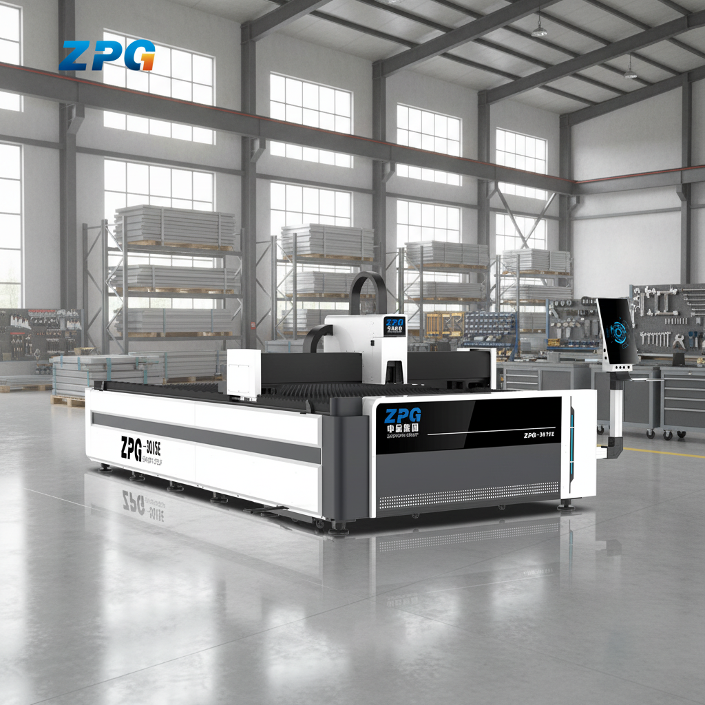 High-Speed Industrial Fiber Laser Cutter for Metal Fabrication, Automotive, Construction with Ultra-Precision Cutting