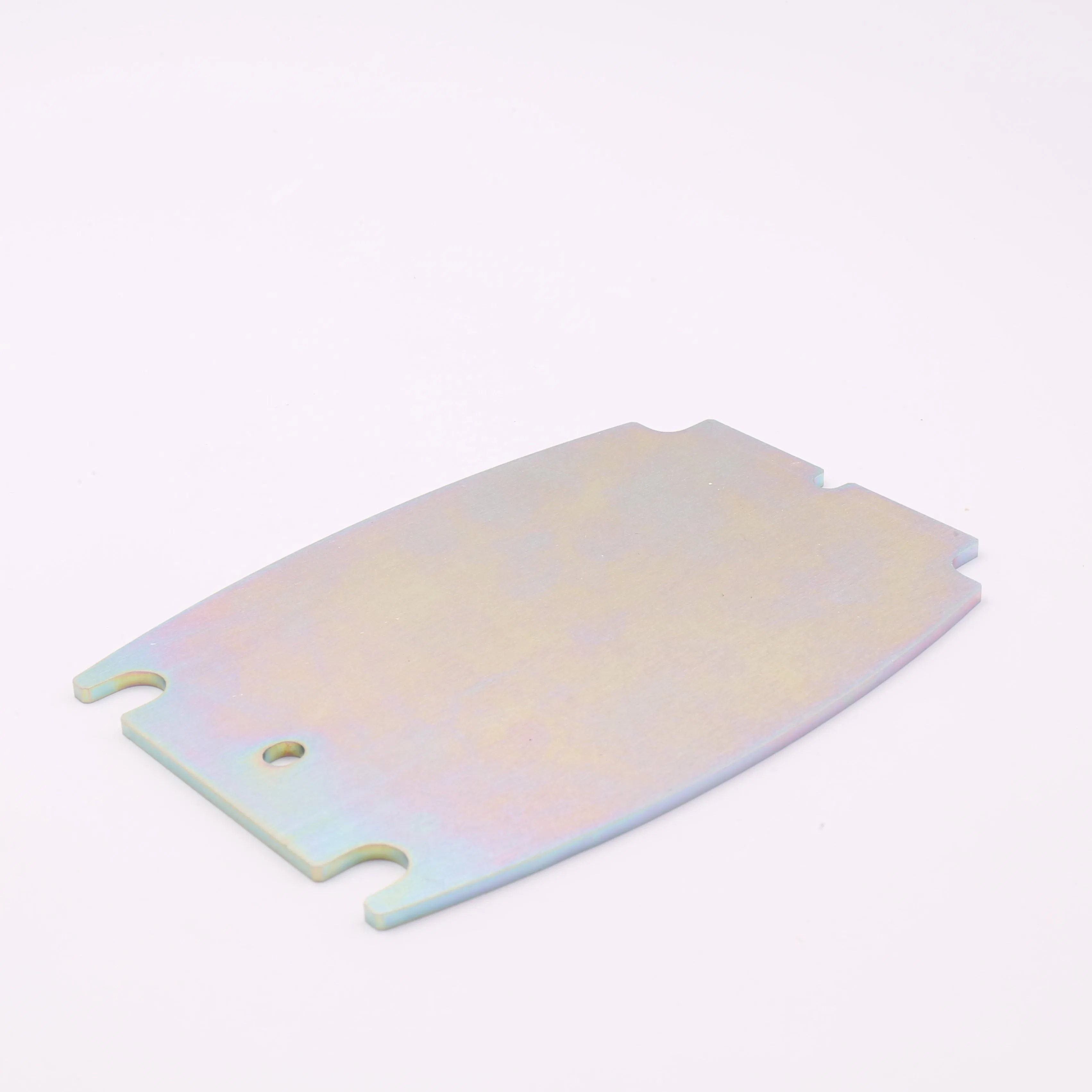 Manufacturing Metal Laser Cutting Base Plate with Zinc Plated for Industrial