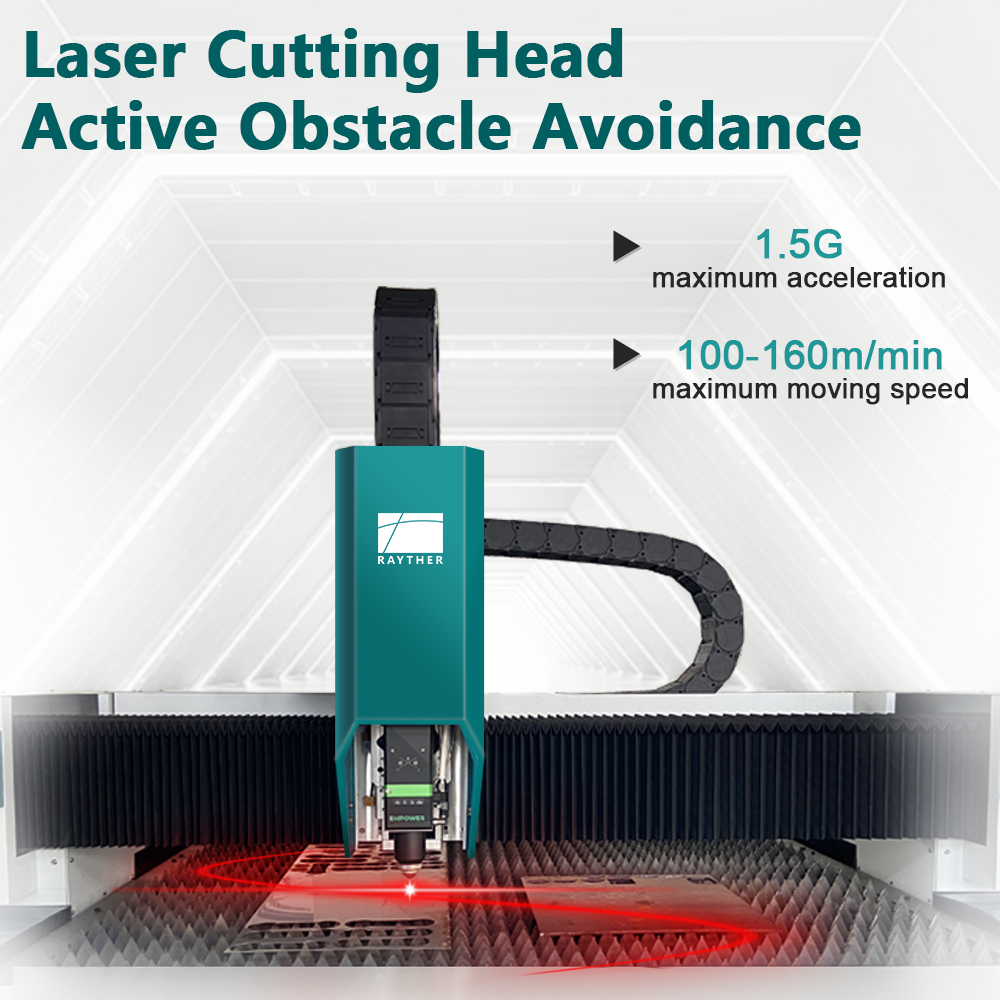 Customizable Industrial Fiber Laser Cutting Machine Water Cooled Single Platform Supporting OEM 1500W/3000W/6000W Automatic