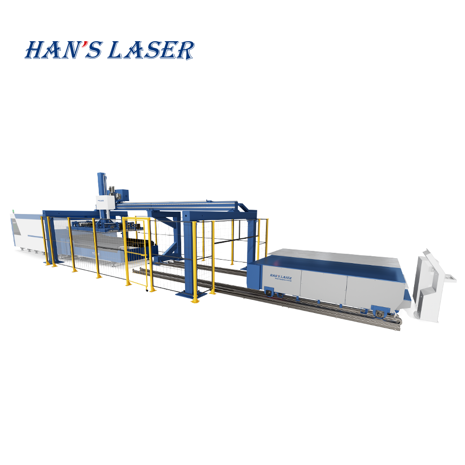 Hans Laser SLU High-Efficiency Automated Laser Sheet Process Metal Laser Cutting Metal Sheet Production Line