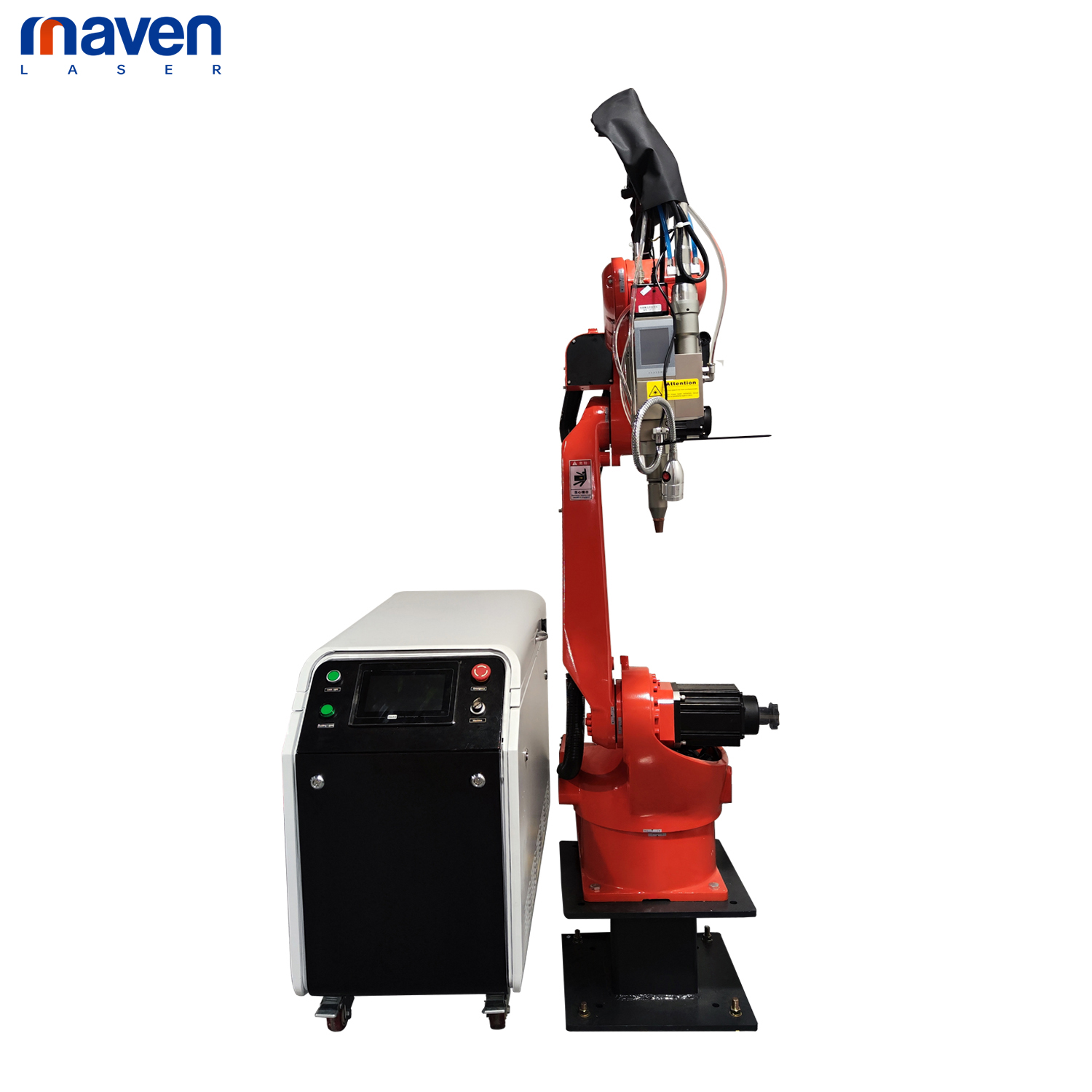 New 6-Axis Robot Arm Industrial Automatic CNC MIG Metal Fiber Laser Welding Cutting Machine CE Certification 2000W Maven Laser