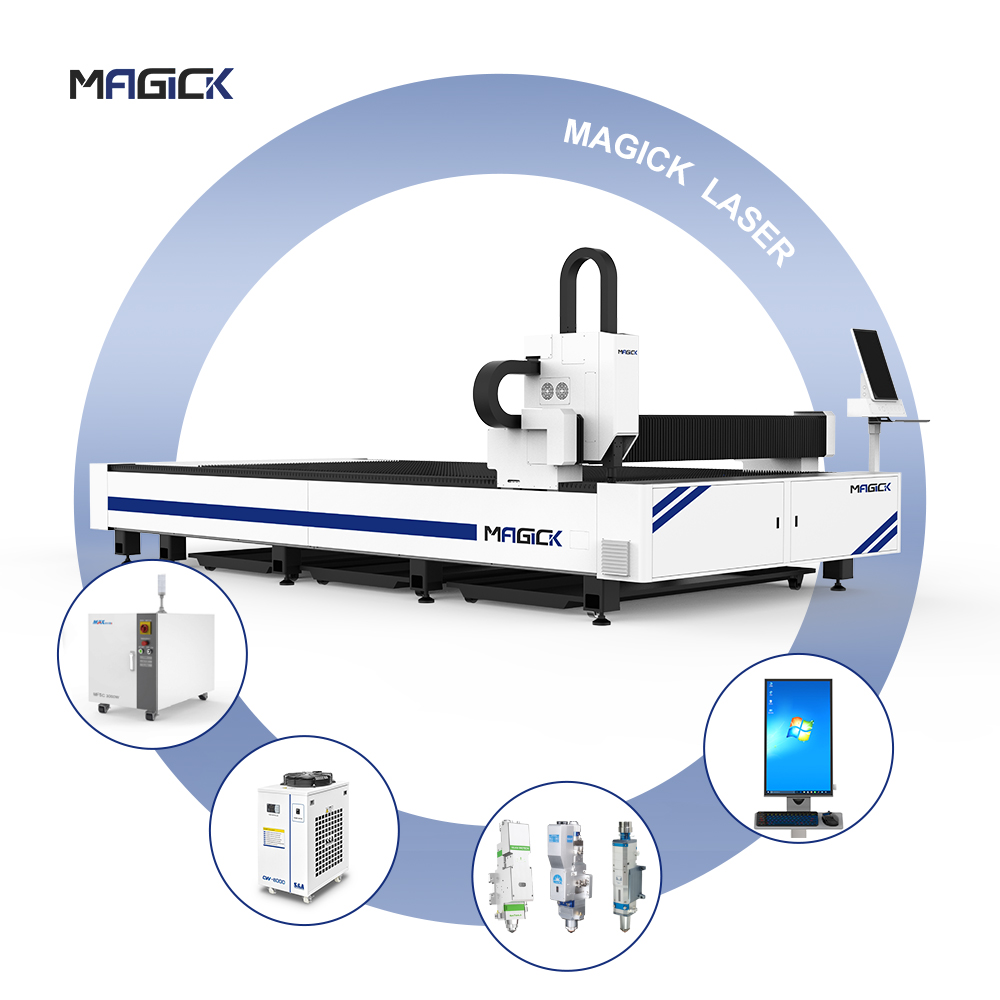 Laser Manufacture 1500w 2000w 3000W 6000W Sheet Metal Fiber Laser Cutting Machine for Automotive Laser Cutter With CE