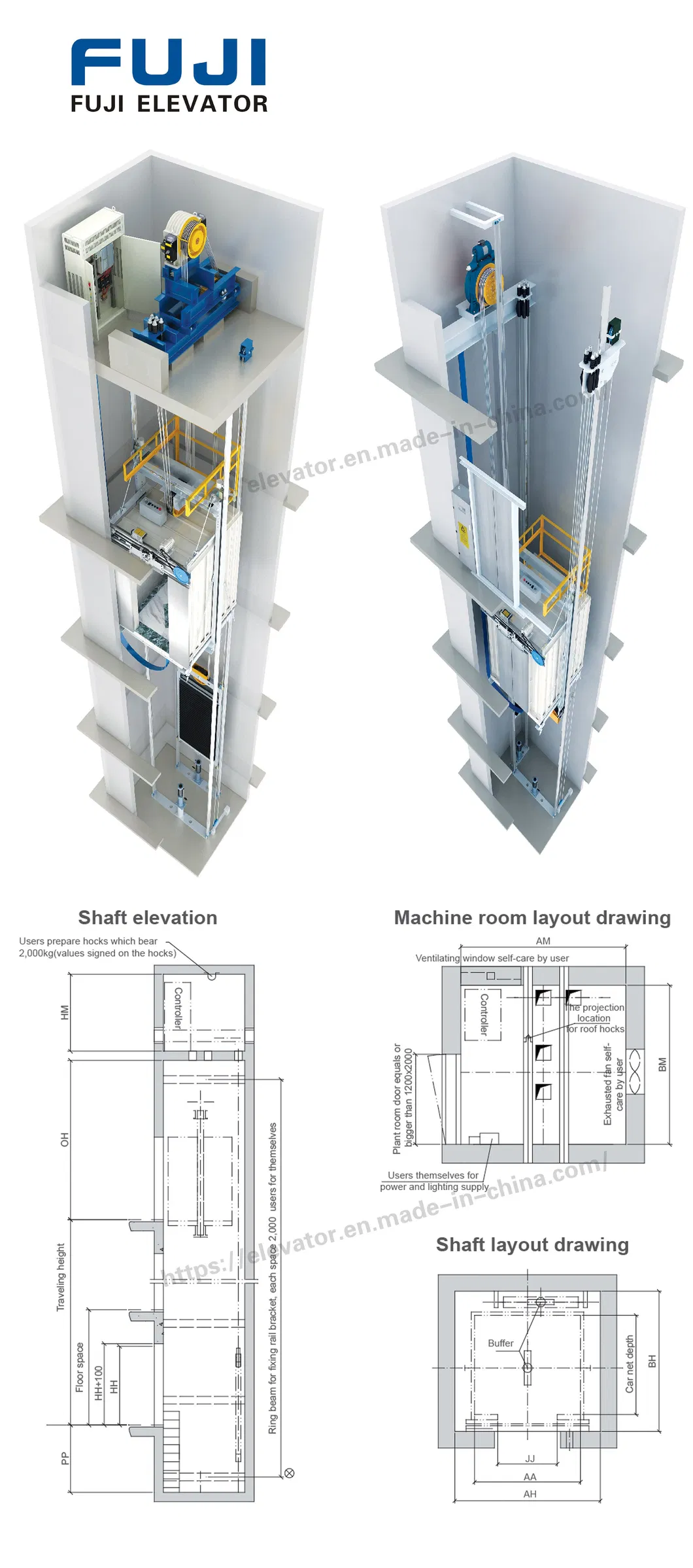 FUJI Passenger Elevator 5