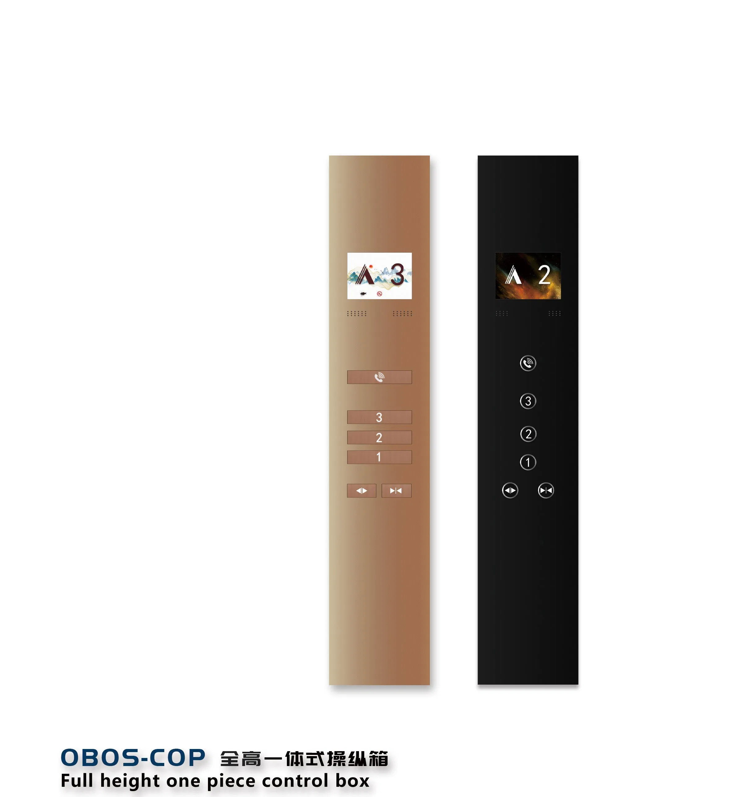 Aluminum Alloy Shaft Low Pit Space-Saving Home Villa Residential Elevator