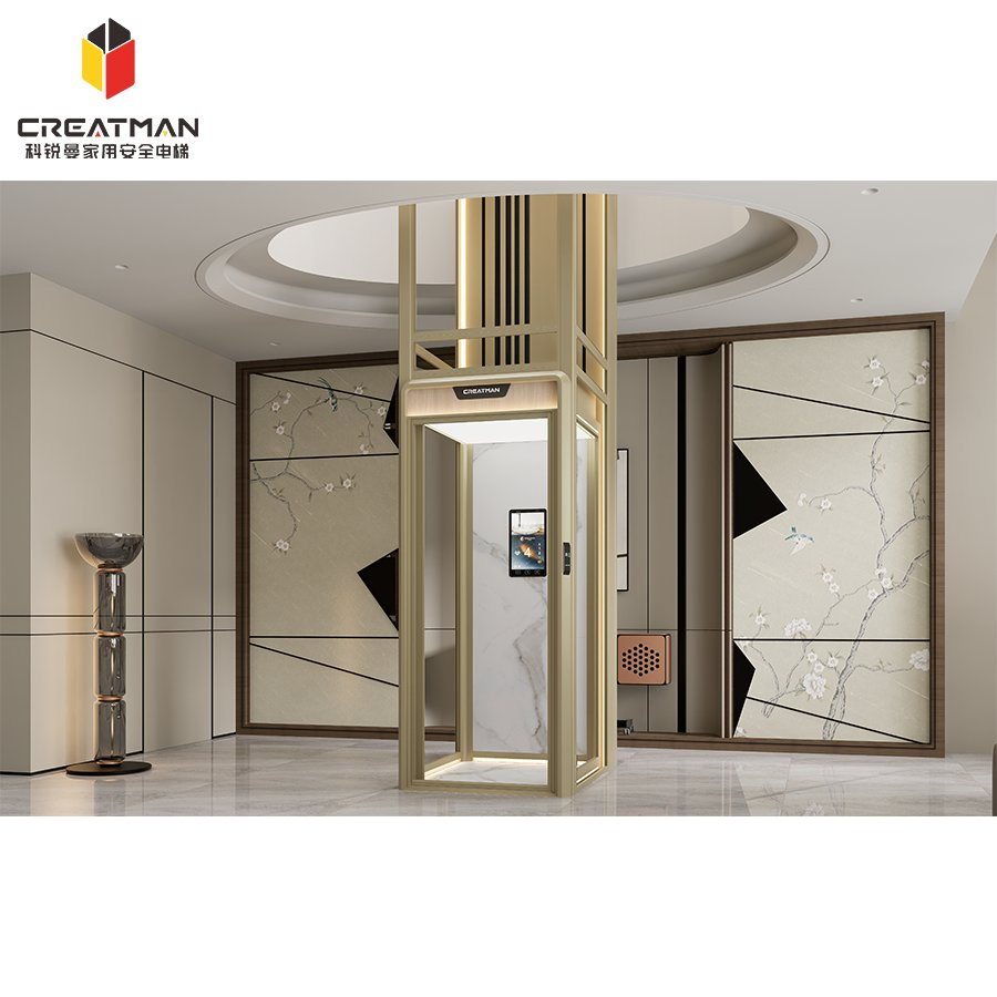Exclusive Customization Small-Apartment-Friendly Low-Pit Home Villa Elevator