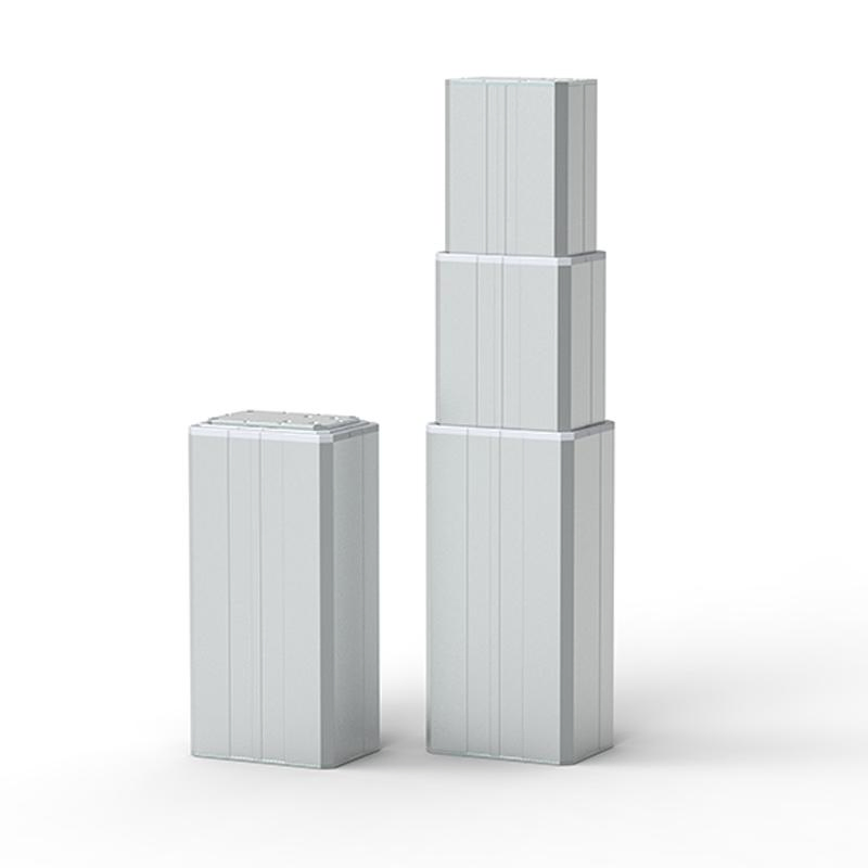 Geming Multipurpose Sit to Standing up Metal Legs Office Home Adjustable Height Single Motor Electric Lift Desk with Monitor Lift