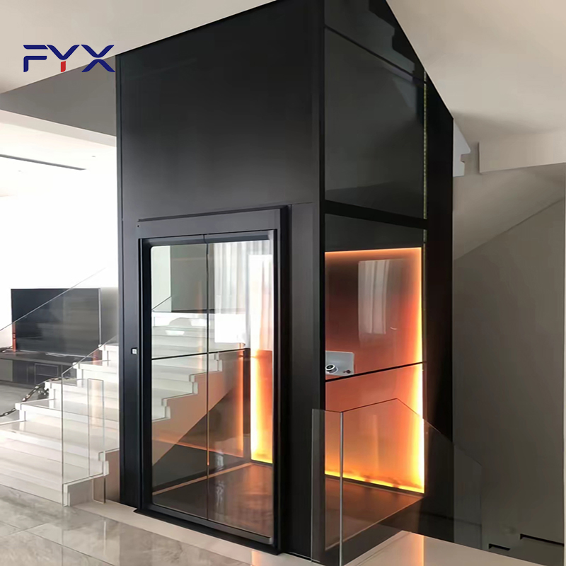 Space Saving Shaftless Gantry Frame Traction Home Lift for Indoor Use