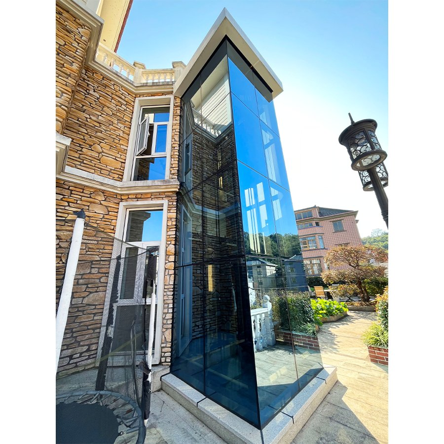 Factory Direct Sales Smart Control High-End Customized 2-6 Floor Indoor Small Villa Home Elevator Stair Chair Lift