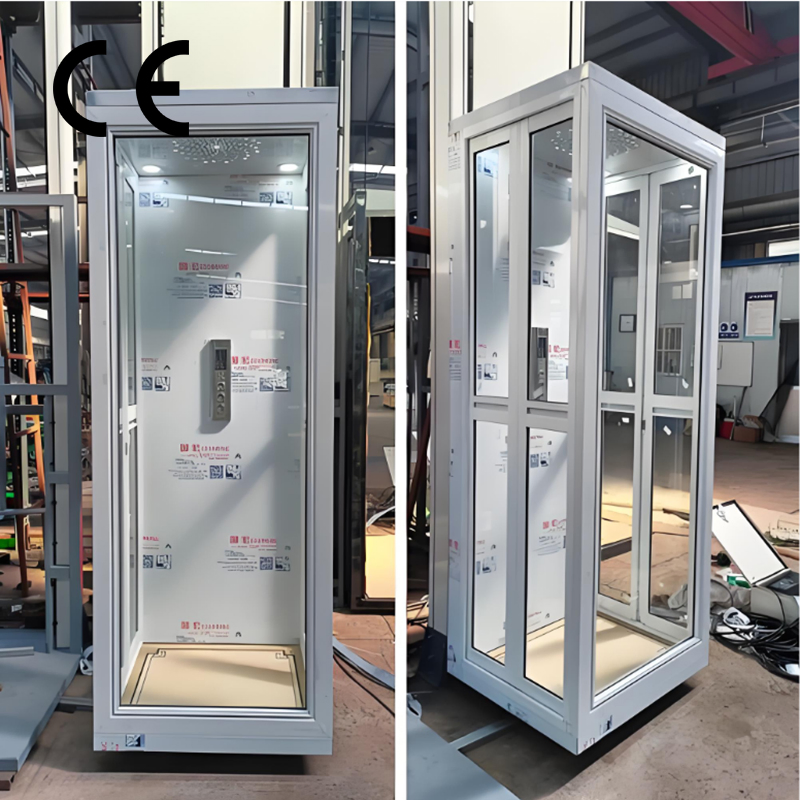 Low Pit Barrier-Free Elevator for Old Building Renovation