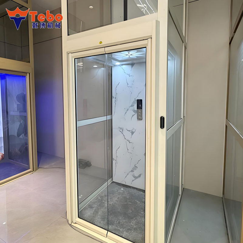 CE 450kg Factory Direct Sale Passenger Home Lift Customized Hydraulic Small Residential Elevator for Villa