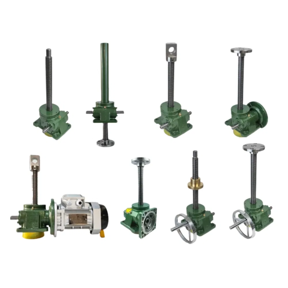 Swl5 Swl10 2500kg Worm Mechanical Jack Big Torque Lifting Screw Jack