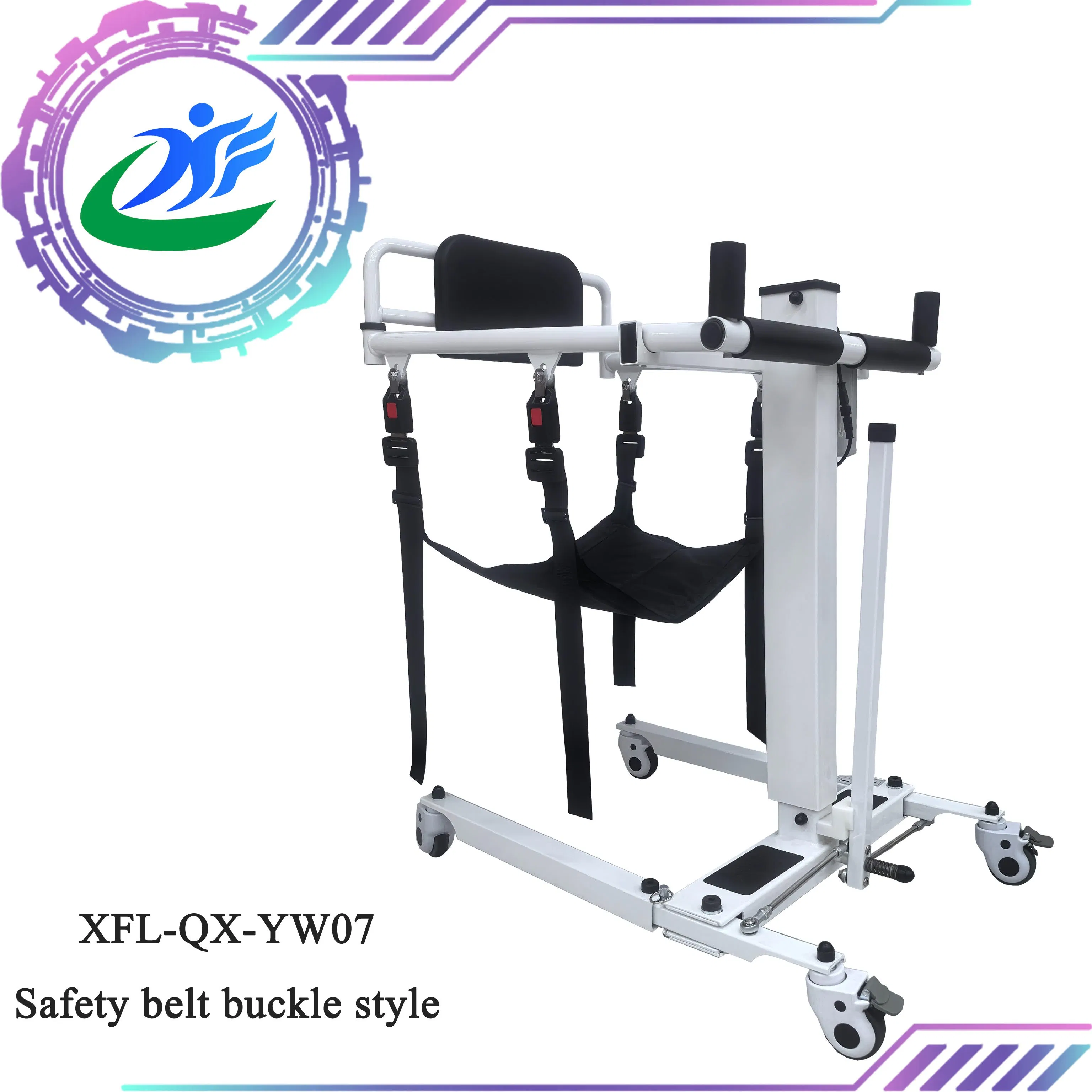 Qingxiao Brand 4 in 1 Wheelchair Transfer Lift Aid for Elderly