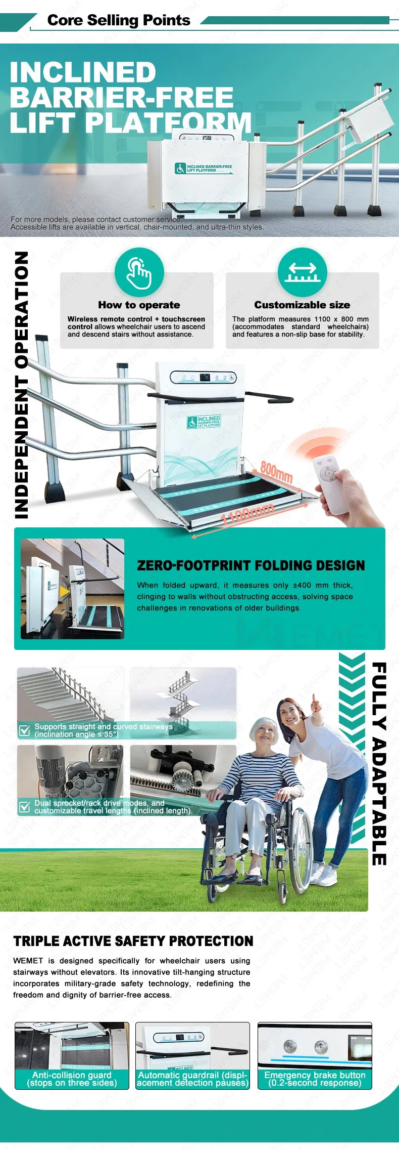 Wheelchair Lift Detail 1