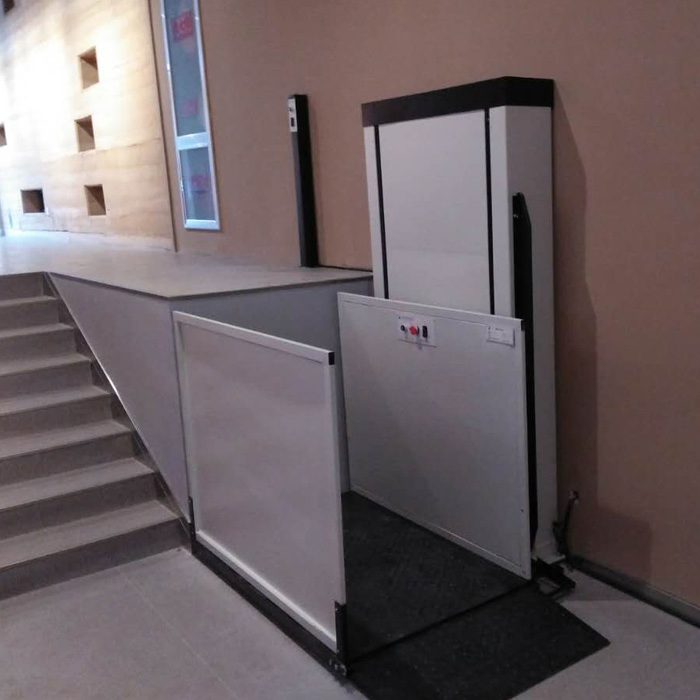 Vertical Hydraulic Driven Disabled Home Wheelchair Platform Stair Lift