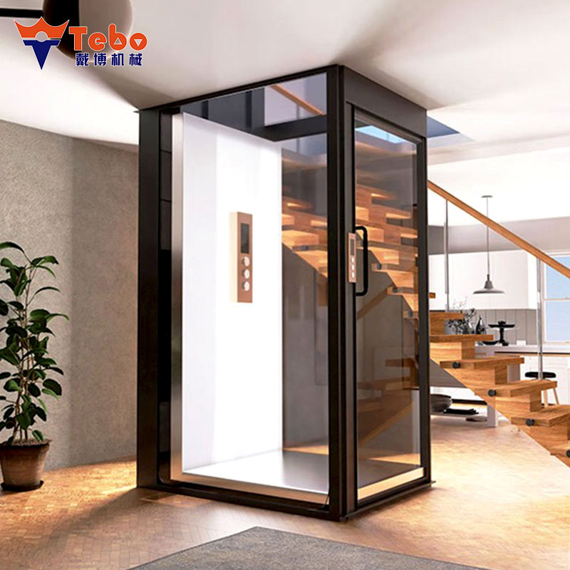 Small Shaftless Residential Hydraulic Ascensor for Modern House Passenger Lift