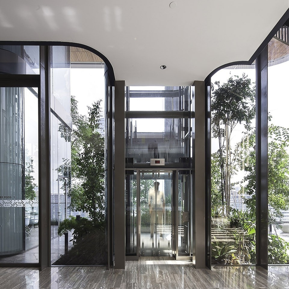 Indoor and Outdoor Small House Elevators Shaftless Home Lift Good Price