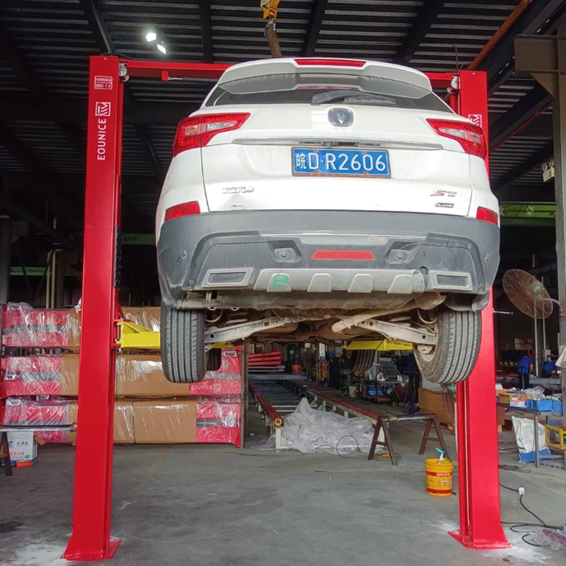 2 Side Manual Release Home Garage Auto Lift 2 Collumn Lifter Car Hoist Hydraulic Car Lift