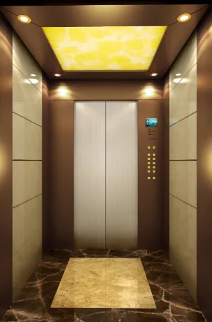 Passenger Lift Rear View