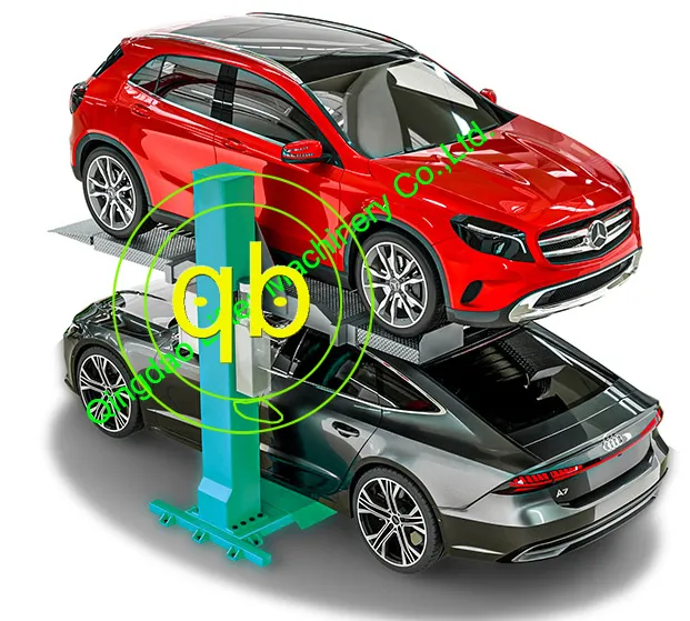 Single Post Parking Lift System